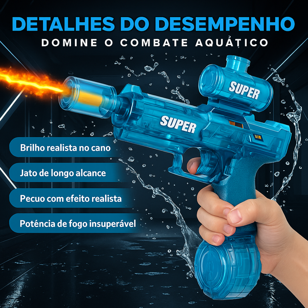 Pistola de água elétrica